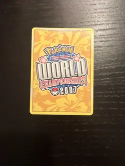 Vaporeon ex TOM ROOS 110/113 Pokemon World Championships 2007 TCG Card Near Mint - Image 2