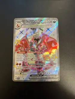 Charizard ex SVP074 - Pokemon TCG Scarlet & Violet Promo Ultra Rare Holo Card NM - Image 1