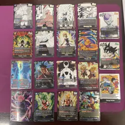 Dragon Ball Super Fusion World Super Rare Lot Plus Extras 20 Card Lot - Image 1