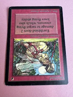 Earthbind Beta Red Common MTG Magic the Gathering Card (ID# 356151) - Image 4