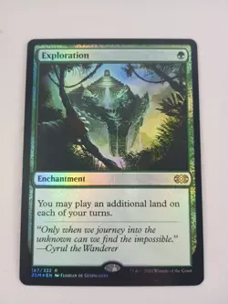 MTG EXPLORATION - Double Masters Magic The Gathering - Foil - NM - Image 1