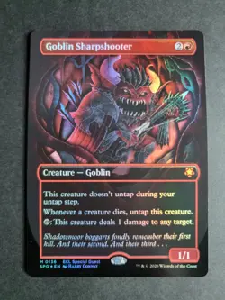 Goblin Sharpshooter (Borderless Foil) Mythic MTG Special Guest Lorwyn Eclipsed - Image 1