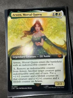 Arwen, Mortal Queen (Extended Art) Universes Beyond: the Lord of the Rings Reg - Image 1