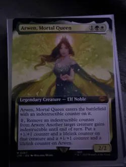 Arwen, Mortal Queen (Extended Art) Universes Beyond: the Lord of the Rings Reg - Image 2