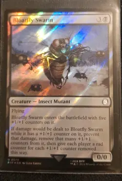 Bloatfly Swarm (Surge Foil) Universes Beyond: Fallout Foil - Image 1