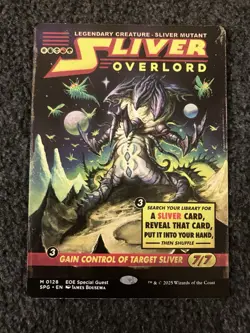 Magic The Gathering MTG - Sliver Overlord (Showcase) - Special Guests EOE - Image 1