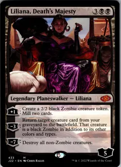 Liliana, Death's Majesty Jumpstart 2022 Mythic NM Magic: The Gathering Normal - Image 1
