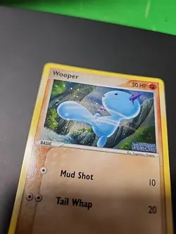 Pokemon TCG Wooper 79/115 Holo Rare EX Unseen Forces LP/P See Description - Image 2