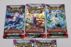 Pokemon TCG Scarlet & Violet Paldea Evolved Booster Pack Lot of 5 New Sealed - Image 2
