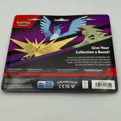 Pokemon 2 Pack Blister - Team Rocket's Articuno, Zapdos, Tyranitar - New Sealed - Image 2