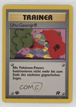 Goop Gas Attack German 1st Ed. Pokemon Team Rocket #78 2000 - Image 1