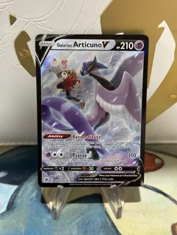 Galarian Articuno V TG16/TG30 Pokemon TCG Astral Radiance Trainer Gallery NM - Image 1