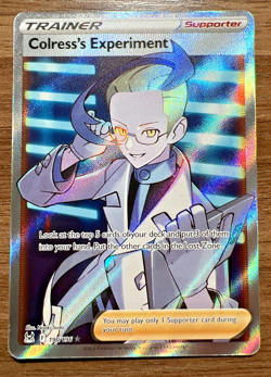 Pokemon TCG Sword & Shield - Lost Origin Colress's Experiment 190/196 Ultra Rare - Image 1