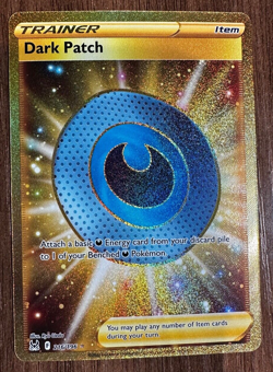 Pokemon TCG Sword & Shield - Lost Origin Dark Patch 216/196 Secret Rare - Image 1