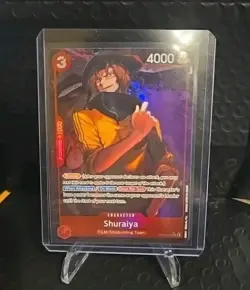 One Piece Shuraiya Alternate Art OP06-009 Wings of the Captain Foil English NM - Image 1