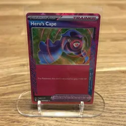 Hero's Cape 152/162 Temporal Forces ACE SPEC Rare Pokemon TCG NM Card - Image 1