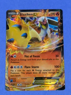 Blaziken EX - XY54 - Holo Promo XY Promos - Pokemon Card - LP - Image 1