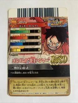 One Piece Card OnePy Berry Match IC IC2-01 SR Luffy Straw Hat Pirates - Image 2