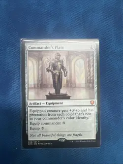 MTG Commander Legends Commander's Plate 305/361 Near Mint Condition - Image 1