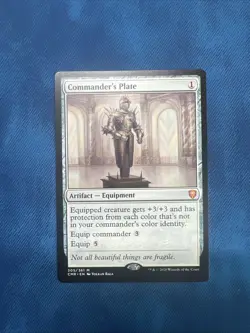 MTG Commander Legends Commander's Plate 305/361 Near Mint Condition - Image 3