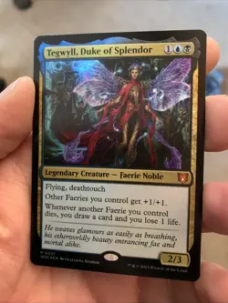 FOIL Tegwyll, Duke of Splendor ~ Commander: Wilds of Eldraine [ NM ] [ MTG ] - Image 1