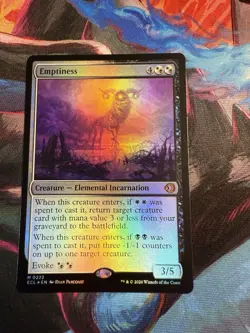 MTG - Emptiness (Foil) - Lorwyn Eclipsed 0222 - Image 1