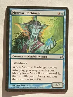 Magic MTG - Merrow Harbinger - Lorwyn - LP - Image 1