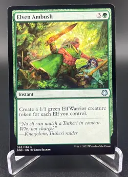 Elven Ambush (Regular, #92, NM) Magic Game Night: Free-For-All (GN3), MTG - Image 1
