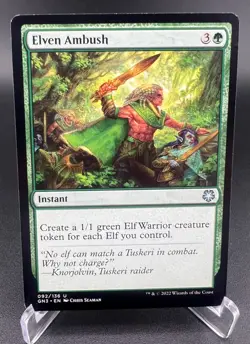 Elven Ambush (Regular, #92, NM) Magic Game Night: Free-For-All (GN3), MTG - Image 3