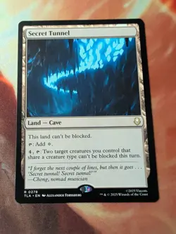 x1 Secret Tunnel R MTG Avatar: The Last Airbender M/NM, English - Image 1