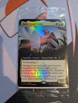 Iroh, Grand Lotus Extended Art Foil Box Lunch Promo 0002 MTG Sealed - Image 1