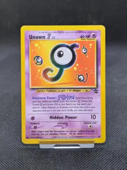 Pokemon Unown (J) Black Star Promo 38 LP EXCELLENT - Image 1