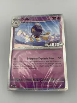 Pokemon TCG - Stellar Crown Drifblim SV135 Promo SEALED Build & Battle Deck SKU2 - Image 3