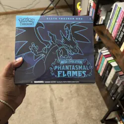 POKEMON Mega Evolution- Phantasmal Flames Elite Trainer Box, Sealed Box - Image 1