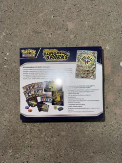 Pokemon TCG Surging Sparks Pokemon Center Elite Trainer Box ETB - DAMAGE - Image 2