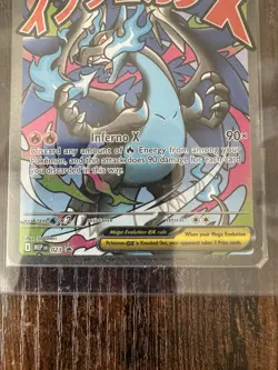 Mega Charizard X ex 023 - Pokemon Mega Evolutions Promos - NM++ Factory Sealed - Image 5