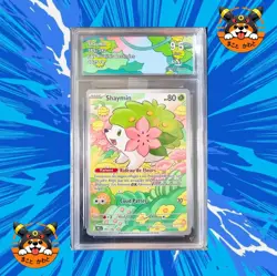 CA 9.5 MINT+ SHAYMIN DRI FR 185/182 AR POKEMON FRANCAIS RIVALITES DESTINEES - Image 1
