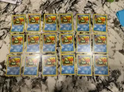 Lot Of 18 - Pokemon TCG Omanyte Fossil 52/62 Regular Near Mint! - Image 1