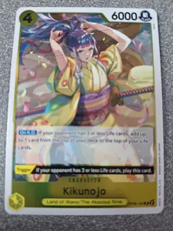One Piece Card L120 - Kikunojo OP06-104 - Image 1