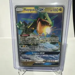 💥 Rayquaza GX 109/168 - World Championships 2019 - Non-Holo Pokemon Card - Image 1