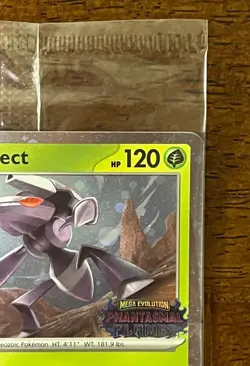 Pokemon Genesect 008/094 Best Buy Phantasmal Flames Stamped Promo Card Brand New - Image 3