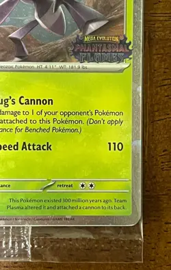 Pokemon Genesect 008/094 Best Buy Phantasmal Flames Stamped Promo Card Brand New - Image 5
