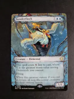 Sunderflock (Showcase) Rare MTG Lorwyn Eclipsed - Image 1