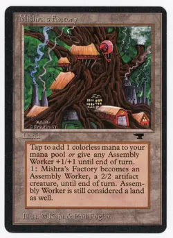 MTG - Mishra's Factory (Summer) - Antiquities (NEVER PLAYED) - Image 1