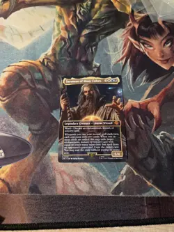 Saruman of Many Colors (Borderless) Lord of the Rings Non-Foil 412 NM MTG - Image 1