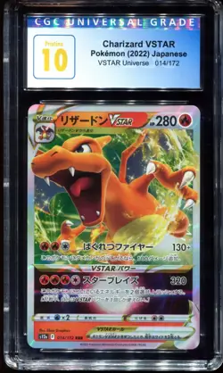 Charizard VSTAR 014/172 CGC 10 Pristine VSTAR Universe Pokemon Card - Image 1