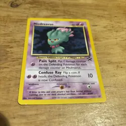 Misdreavus #39 Black Star Promo Lightly Played Vintage Pokemon TCG Free Post Aus - Image 1