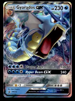 Gyarados GX SM212 Ultra Rare Black Star Promo Pokemon Card - Image 1