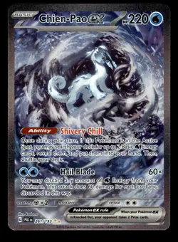 Chien-Pao ex 261/193 Special Illustration Rare Paldea Evolved Pokemon Card - Image 1