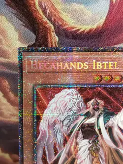 Yu-Gi-Oh! TCG Hecahands Ibtel (Starlight Rare) PHRE-EN001 1st Edition - Image 2